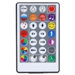 ⁦مصباح استاند ارضي مفرد اضاءة ذكية تحكم عبر الهاتف او ريموت متعددة الألوان طول 150 سم⁩ - الصورة ⁦3⁩