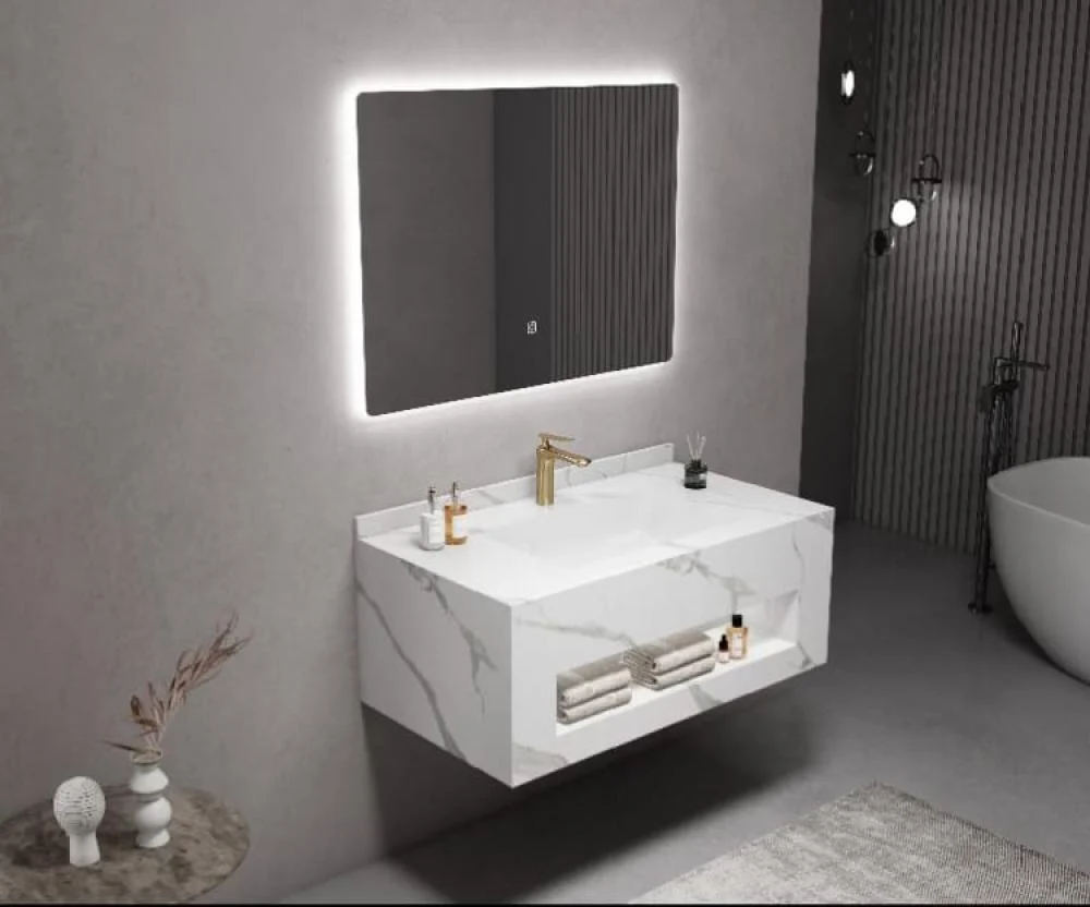 c96a5c01-b1ec-47cb-bdbf-f8142d35494f-1000x832-l1PfA6BZJpaIZ0L677o4SFDFZsByNITbJTfyAv9G مغسله رخام صناعي ابيض عرق رمادي (متعدده مقاسات) صندوق - الصورة 1