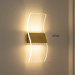 ⁦إضاءة أبليك حائط مودرن زيتي لون الانارة 3 اضاءات 5 واط⁩ - الصورة ⁦2⁩