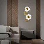 ابليك مودرن زيتي لون الانارة 3 اضاءات واط 9