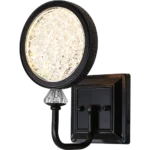 ⁦ابليك حائط جداري مودرن اسود لون الانارة 3اضاءات 7 واط⁩ - الصورة ⁦6⁩