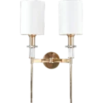 ⁦ابليك مودرن ذهبي E27*2⁩ - الصورة ⁦2⁩