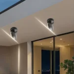 ⁦لمبة جدارية خارجية 360° بإضاءة ناعمة ومقاومة للعوامل الخارجية لون الانارة اصفر 6 واط⁩ - الصورة ⁦3⁩