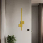 ⁦ابليك مودرن ذهبي لون الانارة 3اضاءات W5⁩ - الصورة ⁦6⁩