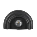 ⁦اناره خارجية كشاف بوابة لون الانارة اصفر نصف بيضاوي 7 واط تصميم كلاسيكي جميل⁩ - الصورة ⁦2⁩