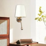 ابليك مودرن ذهبي لون الانارة اصفر E27*1