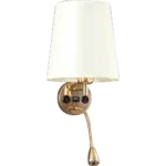 ⁦ابليك مودرن ذهبي لون الانارة اصفر E27*1⁩ - الصورة ⁦4⁩