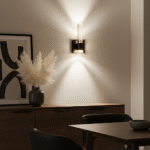 ابليك مودرن اسود لون الانارة 3 اضاءات واط 5