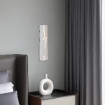 ابليك مودرن ابيض لون الانارة اصفر واط 9