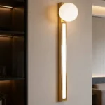 ابليك مودرن ذهبي لون الانارة 3 اضاءات W15