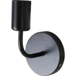 ⁦إضاءة حائط مودرن اسود E27*1L⁩ - الصورة ⁦5⁩