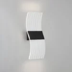 ⁦ابليك جداري مودرن اسود لون الانارة 3اضاءات 5 واط⁩ - الصورة ⁦4⁩