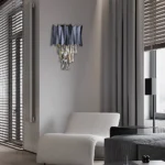 إضاءة أبليك حائط مودرن اسود E14*2