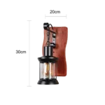 ⁦ابليك فانوس خشبي E27*1⁩ - الصورة ⁦2⁩