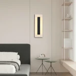 ابليك حائط جداري مودرن اسود لون الانارة 3اضاءات 5 واط مفرد