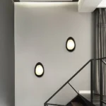 ابليك مودرن اسود لون الانارة 3 اضاءات 5W