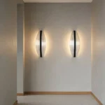 ابليك مودرن اسود لون الانارة 3 اضاءات واط 12 مقاس 400 ملم