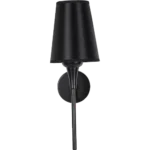 ⁦ابليك يعمل بالبطارية شحن Type-C لون الانارة اصفر مودرن اسود⁩ - الصورة ⁦4⁩