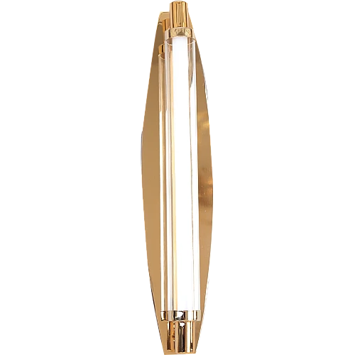 uAoTOEXHxwHhuS1LfEgFlH2d73uAZdrZLhEPLwXxiRO5H-500x500h ابليك مودرن ذهبي لون الانارة 3 اضاءات واط 7 مقاس 450 ملم - الصورة 1