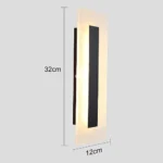 ⁦ابليك حائط جداري مودرن اسود لون الانارة 3اضاءات 5 واط مفرد⁩ - الصورة ⁦5⁩