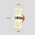 ⁦ابليك مودرن ذهبي لون الانارة 3 اضاءات W5⁩ - الصورة ⁦2⁩