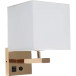 ⁦ابليك مودرنPRO ذهبي E27*1L TYPEC+USB⁩ - الصورة ⁦3⁩