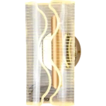 ابليك مودرن ذهبي لون الانارة 3اضاءات واط 5