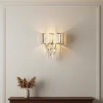 ⁦ابليك مودرن ذهبي E14*2⁩ - الصورة ⁦2⁩