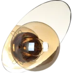 ⁦ابليك حائط جداري مودرن مفرد ذهبي E27*1L⁩ - الصورة ⁦4⁩