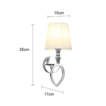 ⁦ابليك مودرن فضي E14*1⁩ - الصورة ⁦2⁩