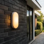 ⁦لمبات جداري كشاف بيضاوي متعددة الألوان ( شمسي + اصفر + ابيض ) 20 واط تصميم عملي وفريد⁩ - الصورة ⁦6⁩