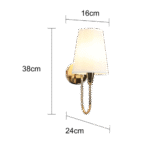 ⁦ابليك مودرن ذهبي E14*1⁩ - الصورة ⁦2⁩