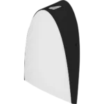 ⁦كشاف بوابة غطاء اسود لون الانارة ابيض 30 واط⁩ - الصورة ⁦2⁩