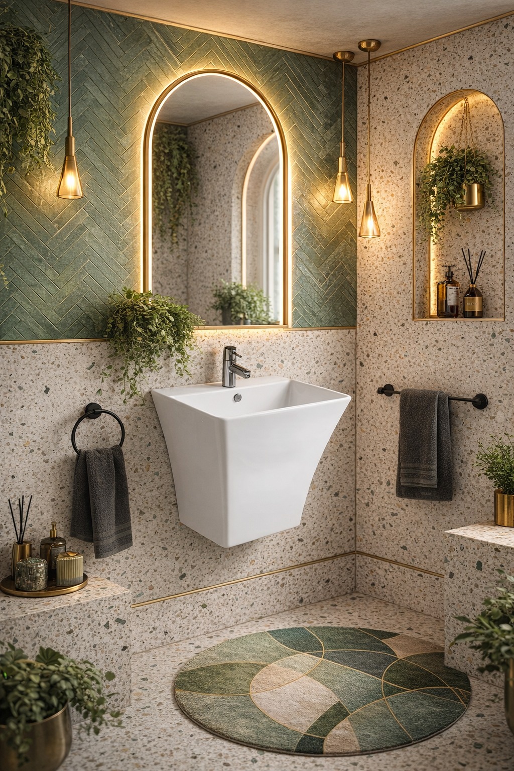 مغسله HI0004 وسن مغسله HI0004 - الصورة 1