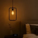 ⁦علاقي لون الشكل اسود مستطيل استيل تصميم مميز وهادئ مفرد⁩ - الصورة ⁦4⁩