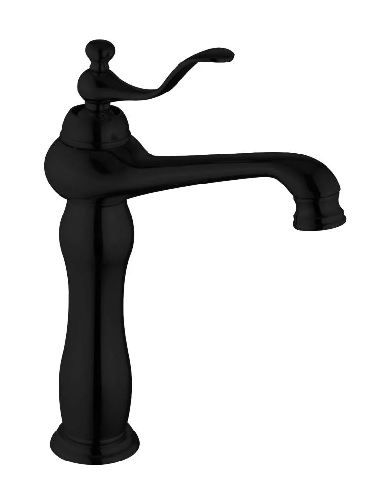 09546da4-3e76-4c48-b8a0-ecdd08304e52-785x1000-5ddmznOgMXF16qo6GAyigvUh2dYqWU4GqKN4Ngfp خلاط مغسلة عالي أسود كروم مقاوم للصدأ - الصورة 1