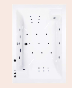 ⁦جاكوزي بارادايس فل كامل مقاس 190*130 صناعه بحريني اجهزه اوربيه النمسا بضمان عسر سنوات على بنل خارجي وسنتين على جميع قطع⁩ - الصورة ⁦2⁩