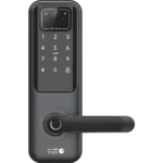 ⁦قفل باب الكتروني ذكي عن بعد مع ( كاميرا + بصمة أصابع + لوحة كلمة مرور + كرت ) توفل ضمان 5 سنوات⁩ - الصورة ⁦2⁩