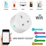 ⁦فيش تحويلة ثلاثي ذكي ابيض متنقل تحكم عن بعد WiFi سهل الاستخدام يعمل باللمس تحكم بالجوال متوافق مع اليكسا وجوجل هوم توفل⁩ - الصورة ⁦10⁩