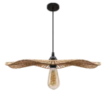 ⁦علاقي خيزران E27*1L قطر 650 ملم⁩ - الصورة ⁦5⁩