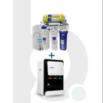 ⁦جهاز تحلية سبع مراحل فتنامي مع برادة طاولة أسود⁩ - الصورة ⁦2⁩