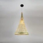 ⁦علاقي قش مفرد E27 قطر 45 سم⁩ - الصورة ⁦4⁩