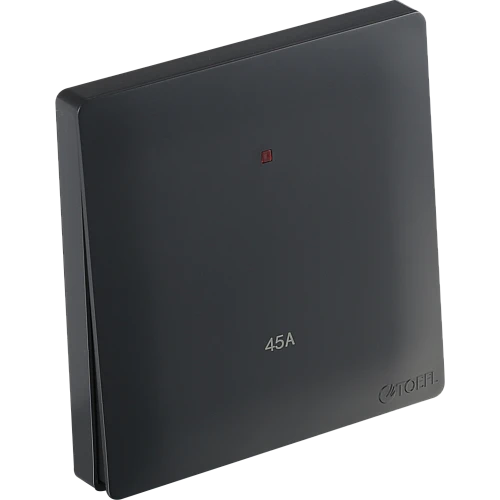 4446-مفتاح-مكيف-مربع-45-امبير-7x7cm-لون-اسود-بيانو-توفل-1-500x500h مفتاح مكيف مربع 45 امبير لون اسود بيانو تصميم حديث - الصورة 1