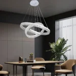 علاقي مودرن ابيض لون الانارة 3 اضاءات واط 95