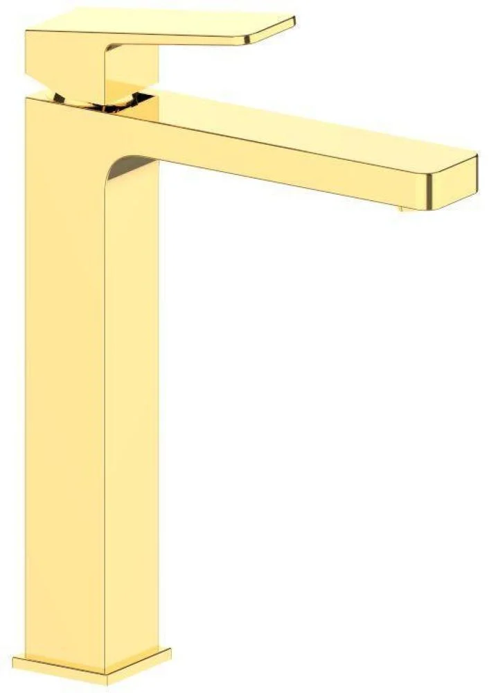 4fce6015-d13a-43a8-8446-45d2a728308c-706 خلاط مغسلة عالي لون ذهبي كروم مقاوم للصدأ - الصورة 1