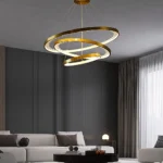 نجف مودرن زيتي لون الانارة 3اضاءات 400*600*800 125 واط