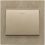 مفتاح مفرد لون ذهبي ملكي توفل