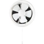 مروحة شفط دائري فتحة 6 بوصة 16 سم مقاس اطار (20*20)