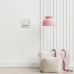 ⁦مفتاح مفرد لون ابيض ساده توفل⁩ - الصورة ⁦2⁩