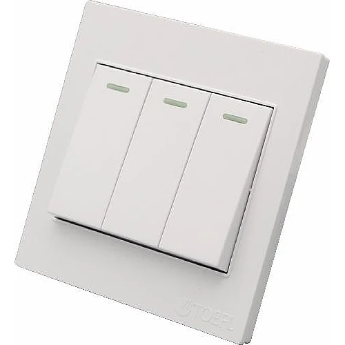 712-مفتاح-ثلاثي-لون-ابيض-سادة-توفل-500x500h مفتاح ثلاثي لون ابيض ساده توفل - الصورة 1